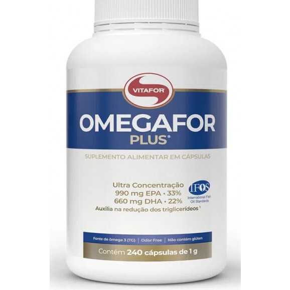 OmegaFor PLUS (Omega 3)(240 cáps 1000mg) Vitafor