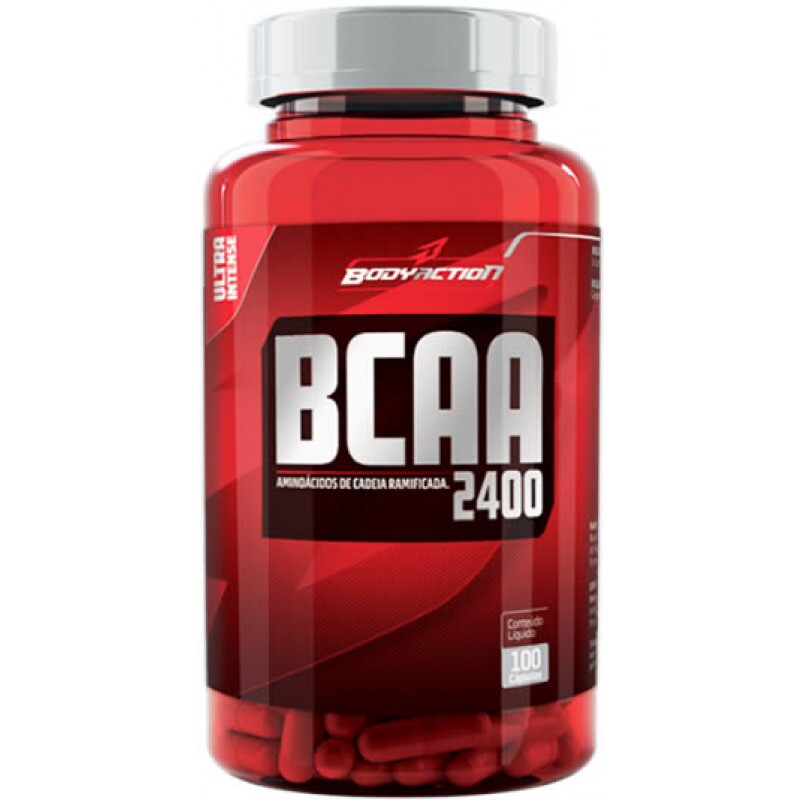BCAA (100 cáps 600mg) Body Action