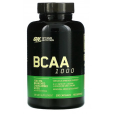 BCAA 1000 (200 cáps 500mg) - Optimum