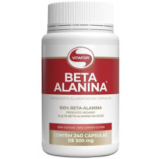Beta Alanina (240caps 500mg) - Vitafor