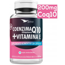 Coenzima Q10 + E (60caps 200mg) - Global