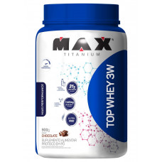 Top Whey 3w (900g) - Max Titanium