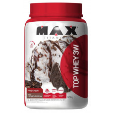 Top Whey 3w (MAIS SABOR) (900g) - Max Titanium