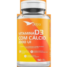 Vitamina D3 com cálcio (90caps) - Global