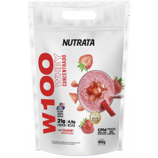 w100 (900g) (100% whey) - Nutrata