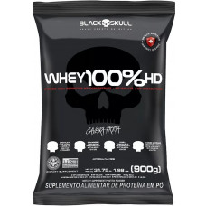 Whey 100% HD (900g) (Caveira Preta) - Black Skull