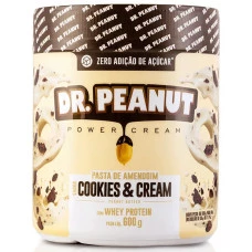 Pasta de amendoim COOKIES CREAM (600g) - Dr Penuat