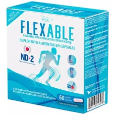 Flexable Colágeno Tipo II (60 caps 40mg) - Global