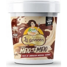 Pasta de Amendoim (1005g) MEIO A MEIO - La Ganexa