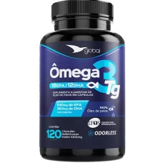 ômega 3 TG (120caps 1000mg) - Global